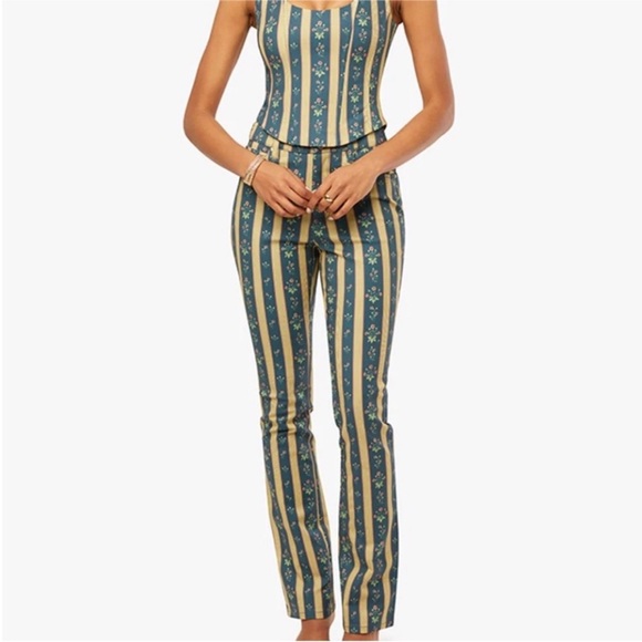 WeWoreWhat Pants - NWT We Wore What Mid Rise Ankle Flare Pant